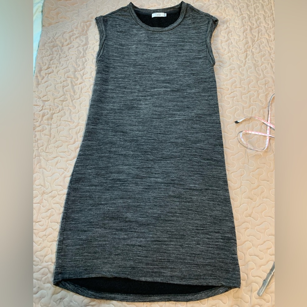Dalia Grey Sleeveless dress size XS